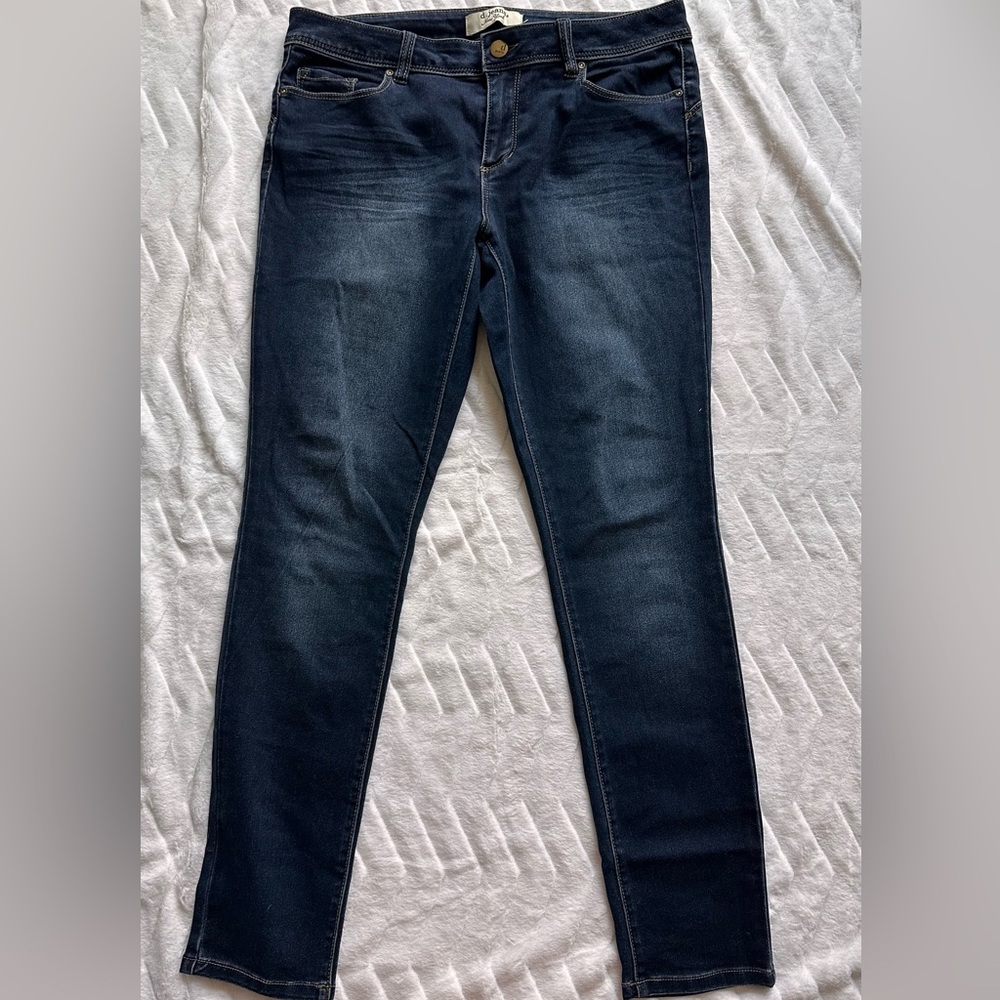 d. jeans Women's Deep Indigo Skinny Jeans